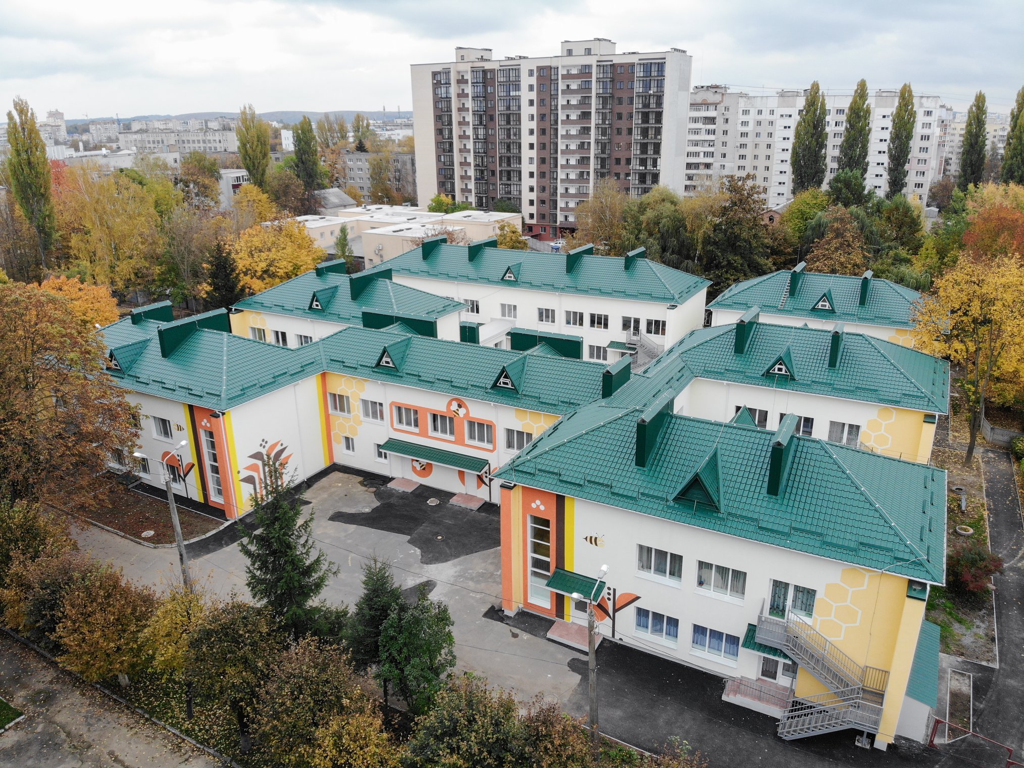 Як змінився після реконструкції садочок «Бджілка»