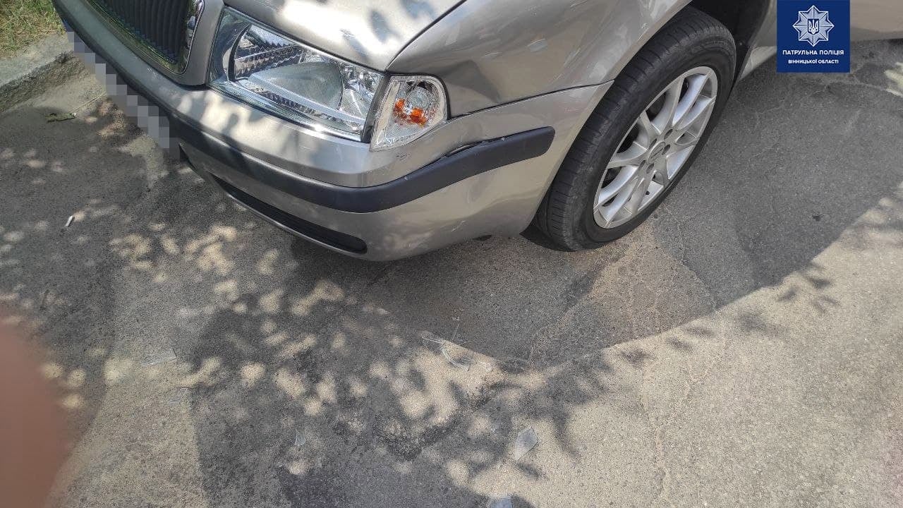 У Вінниці водій скоїв автопригоду та поїхав додому… пити пиво