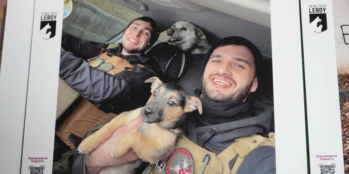 «Евакуація життя» у Вінниці відкрили зворушливу виставку про порятунок тварин з-під обстрілів