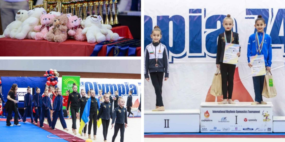 «Olimpia 74 Cup» юні вінничанки гідно виступили на міжнародному турнірі з гімнастики 