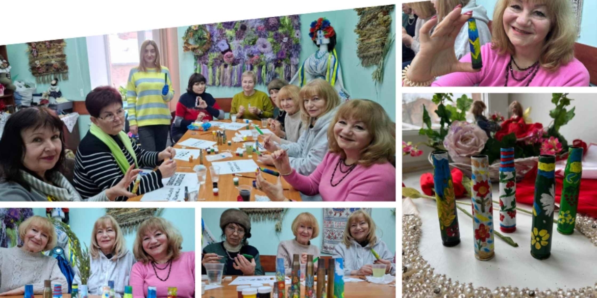 «Від символу війни – до символу надії» у Вінниці влаштували майстер-клас із розпису гільз