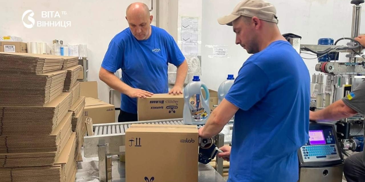 «Вінницяпобутхім» утричі наростив виробництво 1000 тонн продукції лише за серпень