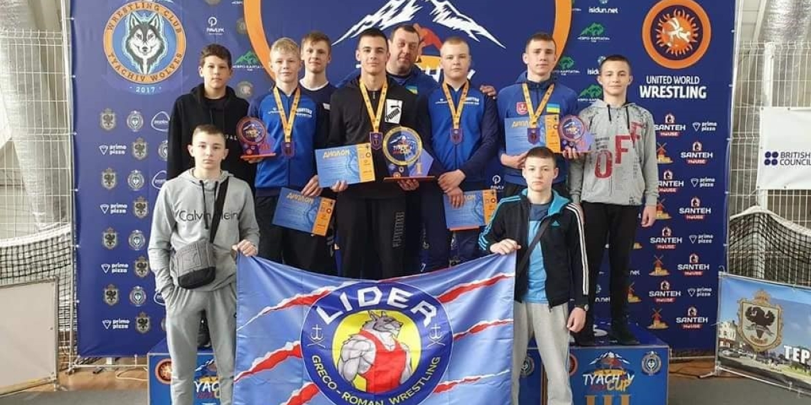 Вінничани вибороли чотири медалі на міжнародному турнірі з греко-римської боротьби