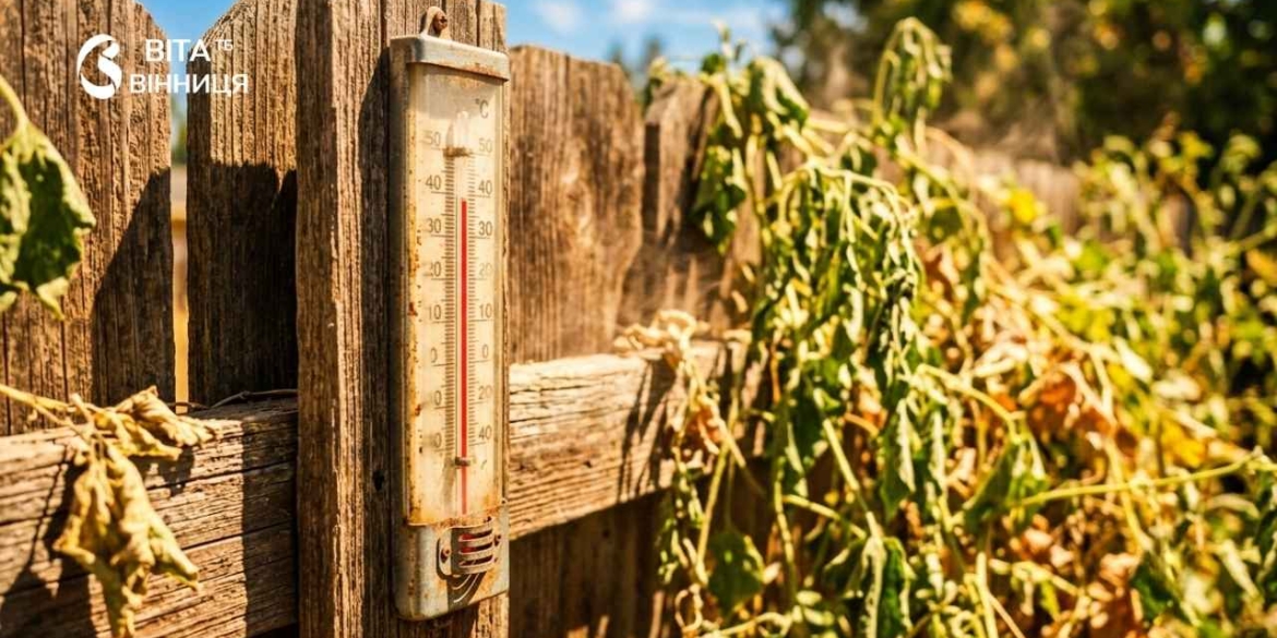 1 серпня стало найспекотнішим за всю історію спостережень у Вінниці
