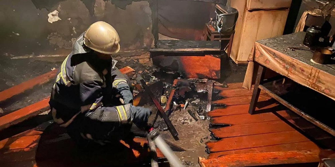 На Вінниччині під час пожежі в будинку загинув чоловік