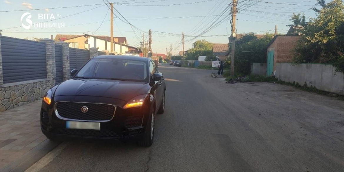 14-річна велосипедистка постраждала у ДТП у Вінниці — водійка під слідством