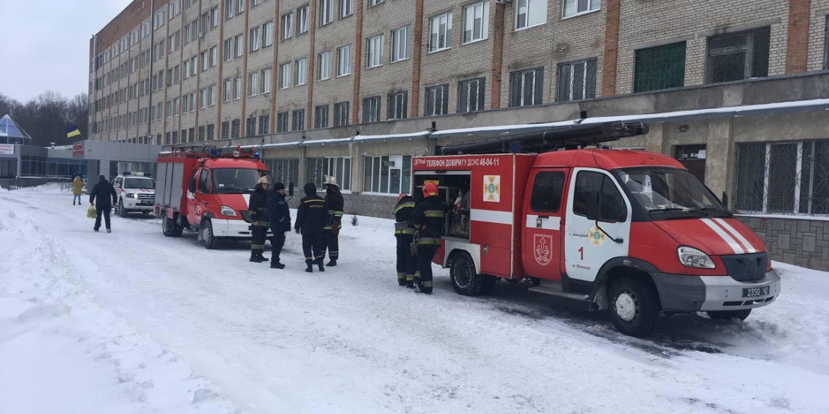 У Вінницькій дитячій обласній лікарні сталась пожежа