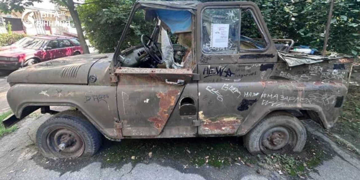 15 із 25 покинутих на вулицях авто вінничани прибрали самі решту чекає майданчик зберігання