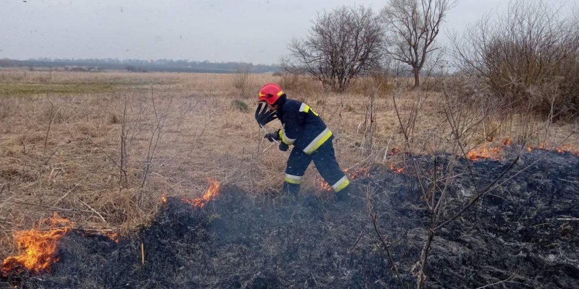 Рятувальники Вінниччини ліквідували 20 загоряннь сухої рослинності