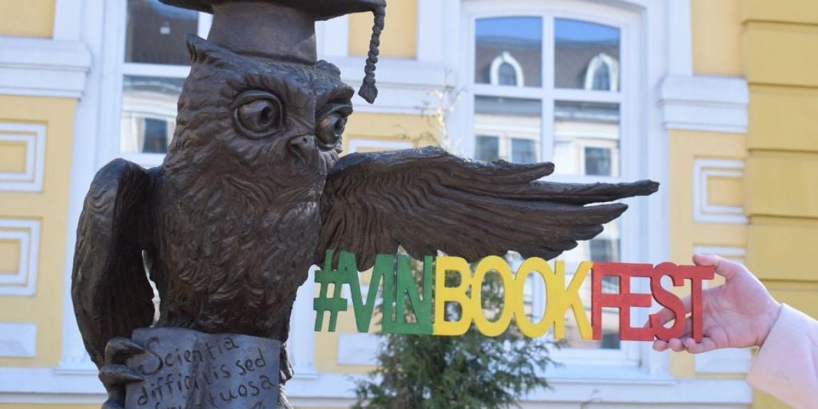 Наступних вихідних у центрі Вінниці відбудеться  VI-й фестиваль VinBookFest
