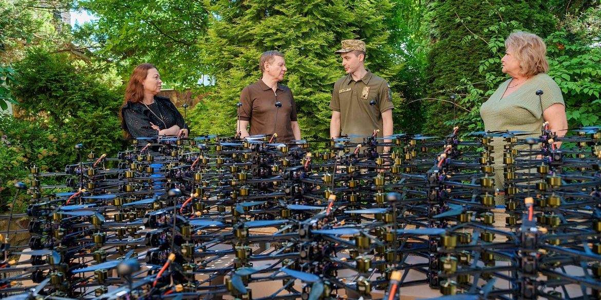 200 покращених FPV-дронів отримав від вінничан підрозділ прикордонників 