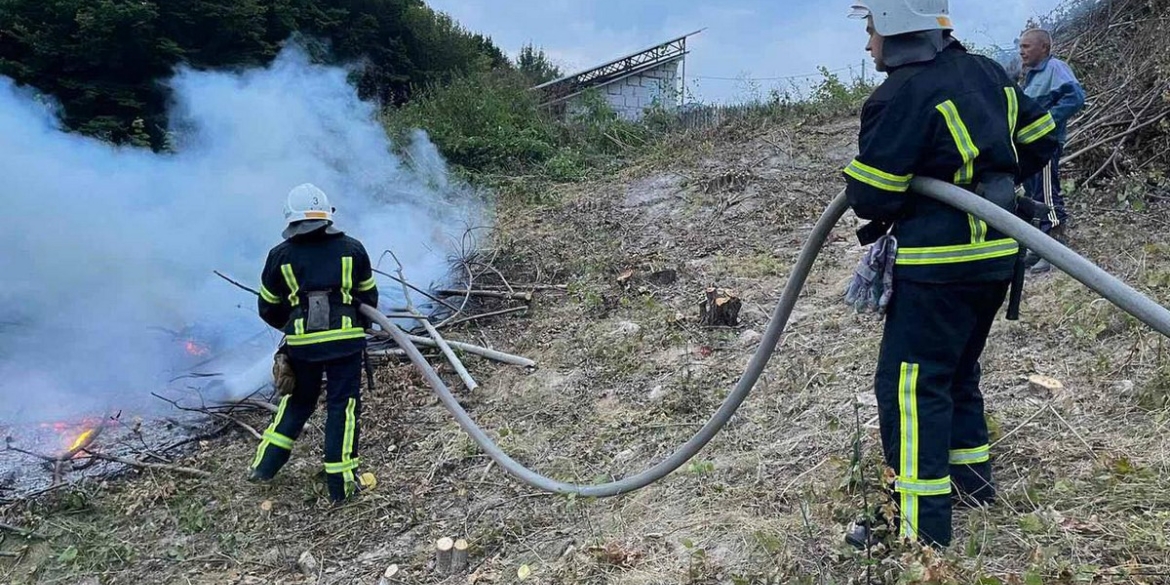 За добу рятувальники Вінниччини 7 разів виїжджали гасити пожежі в екосистемах