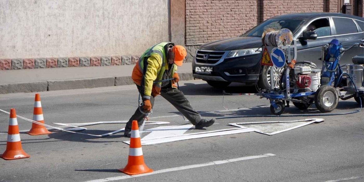 250 кілометрів нової розмітки де вона вже з'явилась у Вінниці та які плани у дорожників