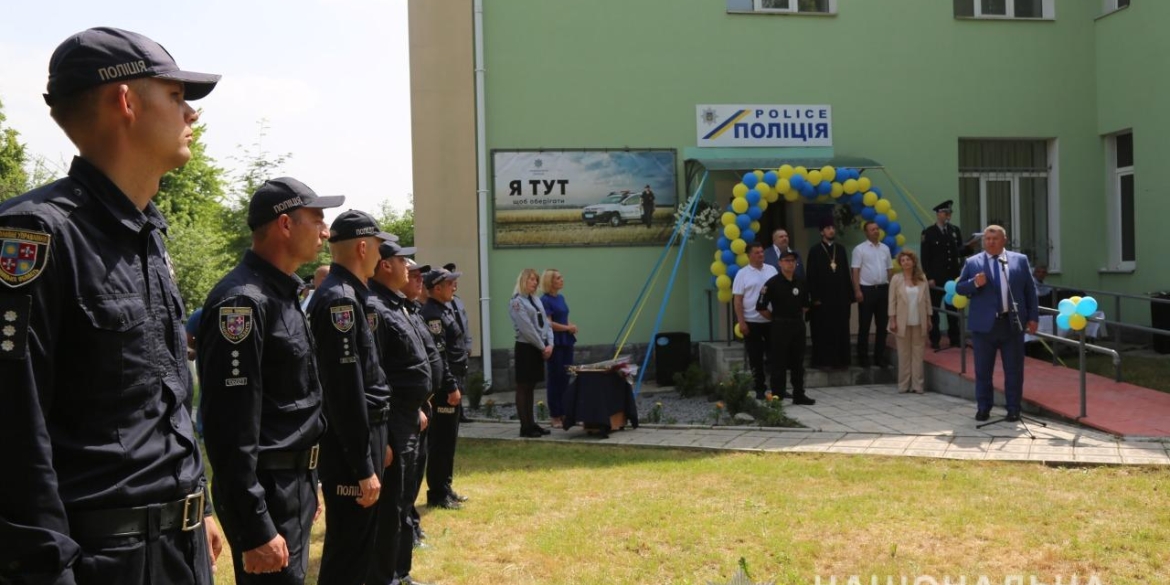 Поліцейська станція, яку відкрили в Жмеринському районі, обслуговуватиме 12 сіл
