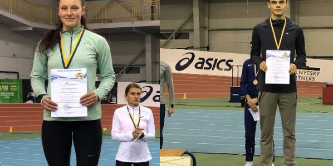 На чемпіонаті України з легкої атлетики вінничани здобули "срібло" та "бронзу"