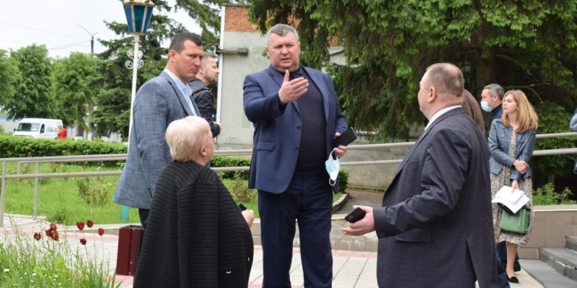 Вячеслав Соколовий побував із робочим візитом у Мурованокуриловецькій громаді