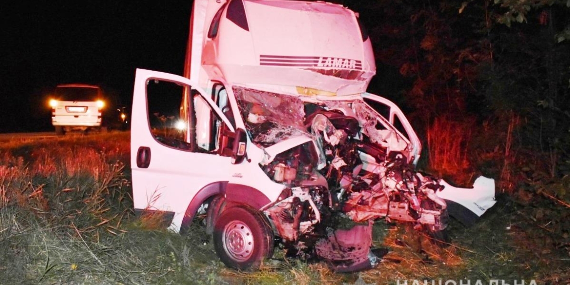 В Гайсинському районі вантажівка в’їхала у дерево: водій загинув, пасажир у лікарні