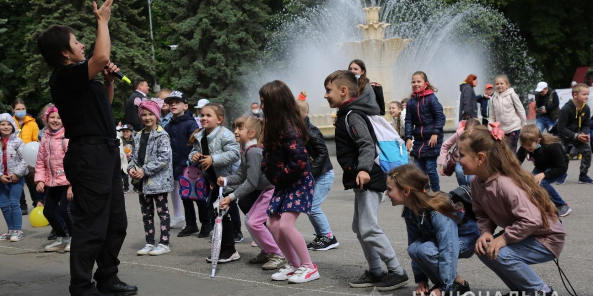 У Вінниці поліцейські організували свято для дітей 