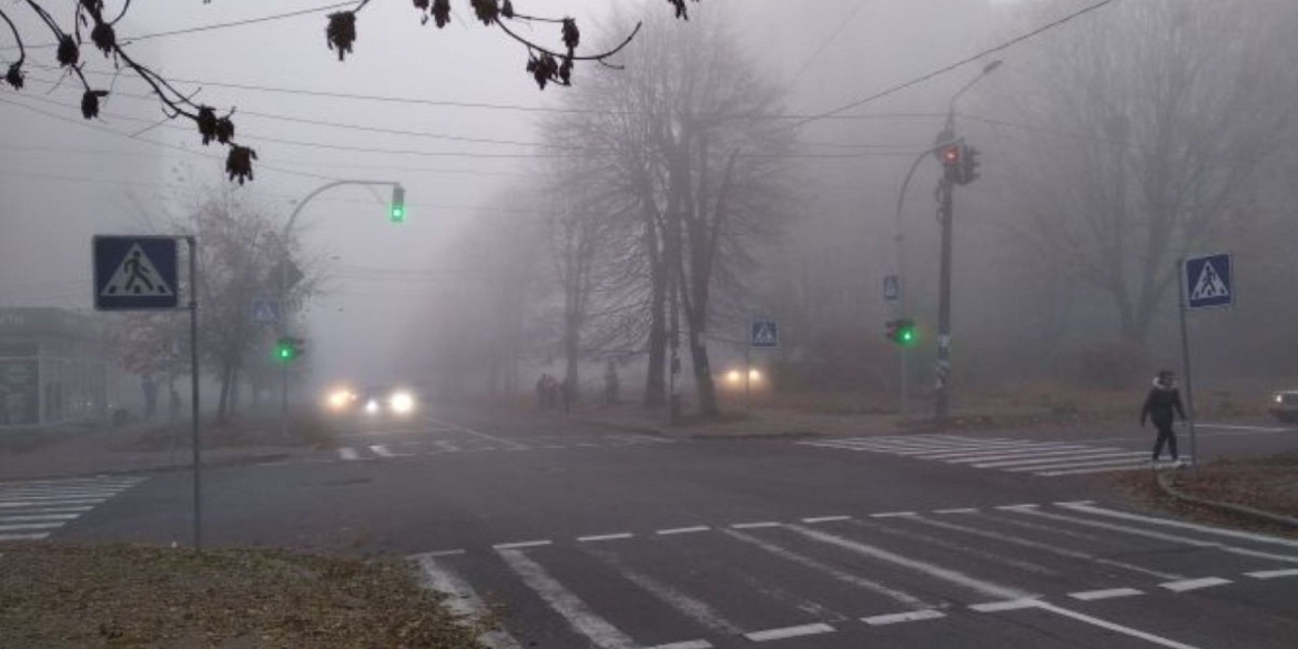 9 грудня на Вінниччині буде підвищений рівень небезпеки через густий туман