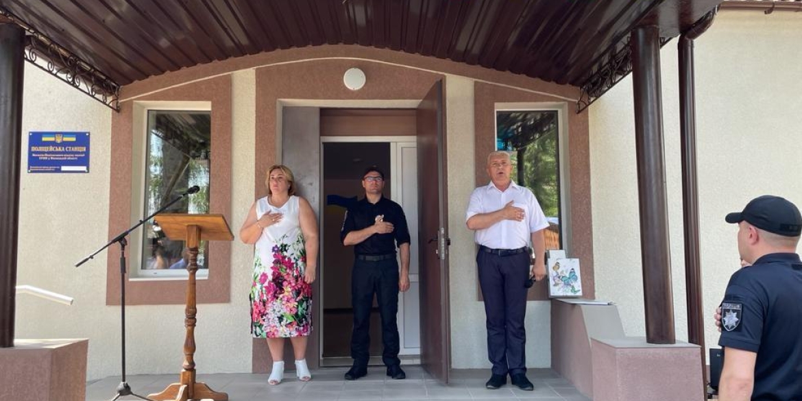 В Мазурівці відкрили поліцейську станцію, яка обслуговуватиме мешканців 30 сіл