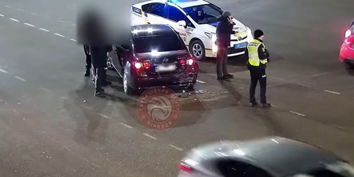 Аварія у Вінниці: зіткнулися автомобілі Ravon та Hyundai