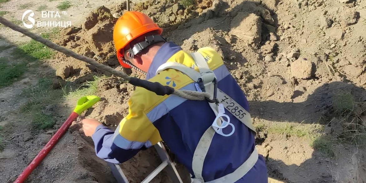 Аварійна бригада запобігла масовому відключенню газу під Вінницею