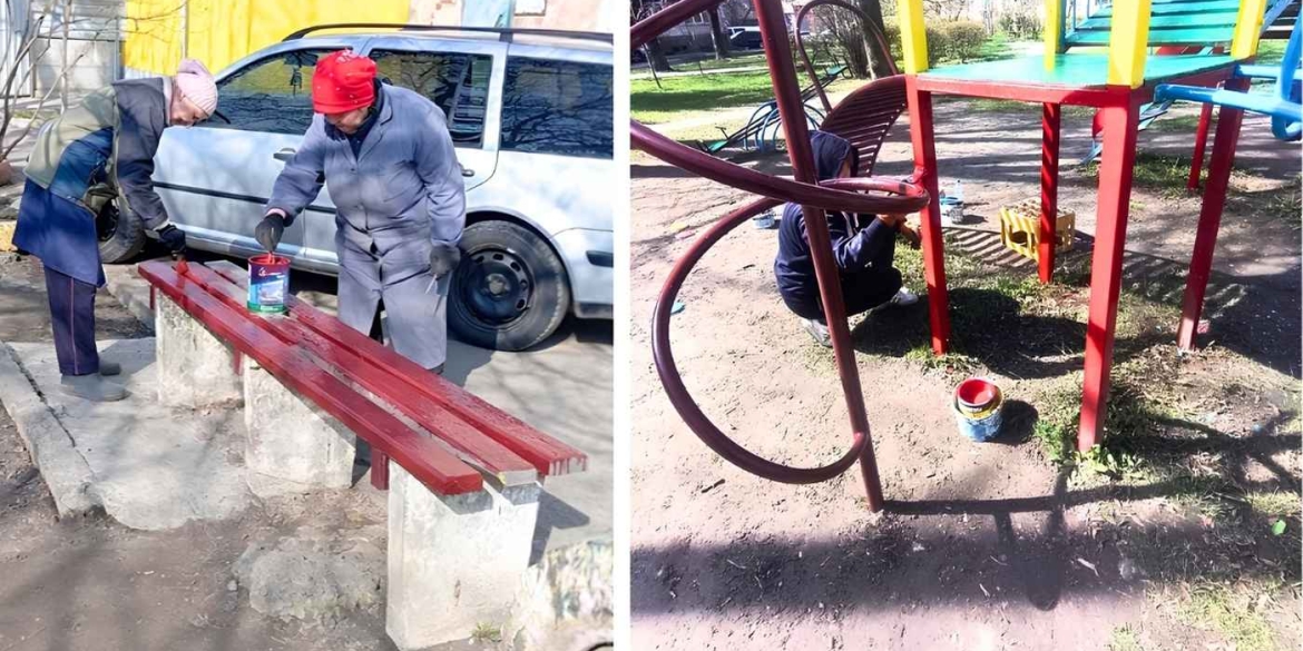 Безпечні гойдалки та оновлені лавки як змінилися вінницькі двори за останній місяць