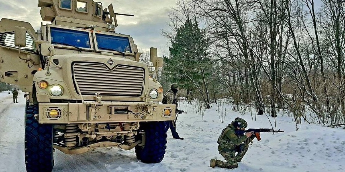 Для бійців тероборони з Вінниччини провели тренування на північному кордоні