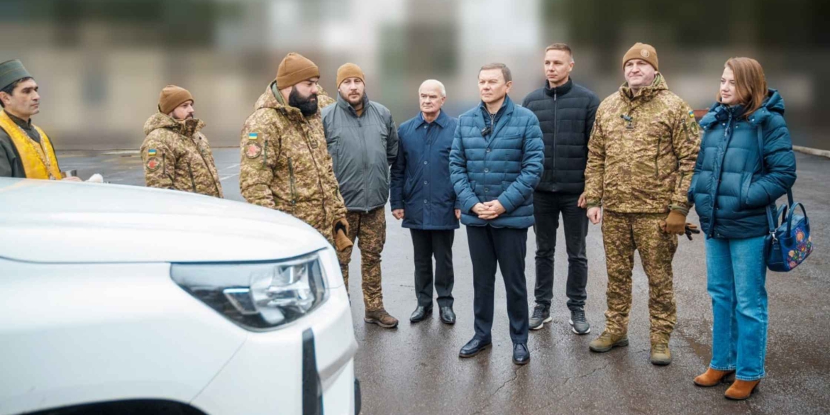 Бійці бригади «Червона калина» отримали чергову партію допомоги від команди гумштабу