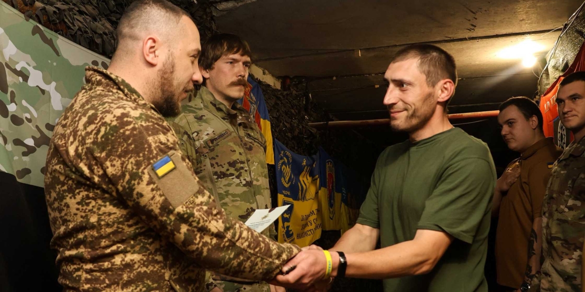 Бійців бригади «Червона Калина», які воюють на Покровському напрямку, нагородили державними нагородами