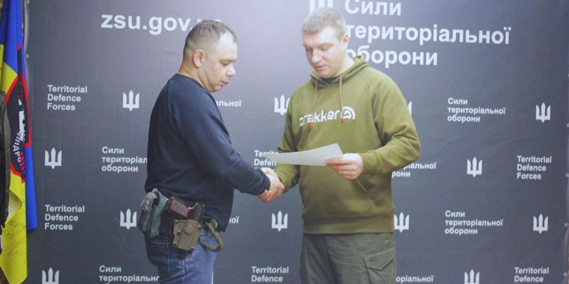 Бійцям тероборони вінницької бригади вручили нагороди