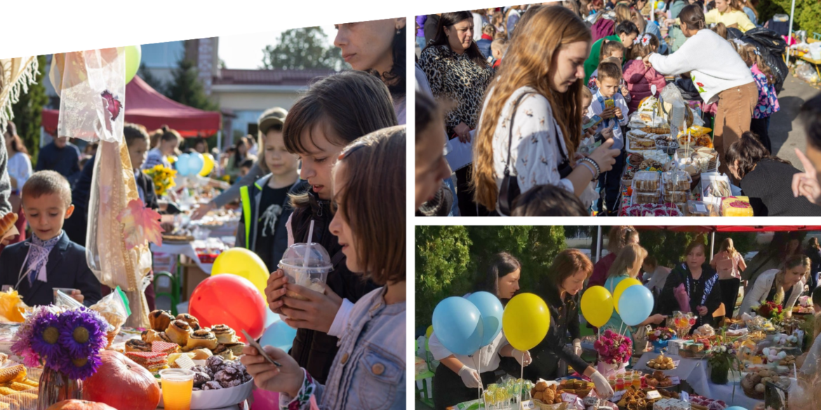 Благодійний ярмарок у Вінниці освітяни зібрали ще понад 65 тис. грн для ЗСУ