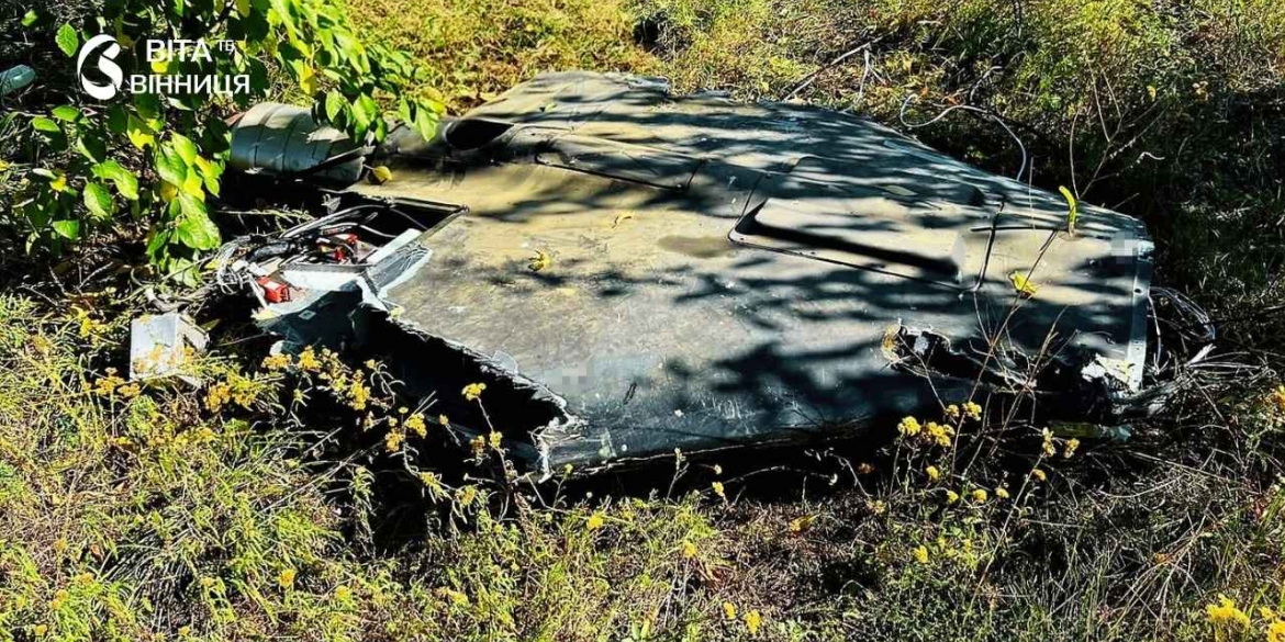 Бойова частина до 90 кг серед уламків «Герань-4» на Вінниччині трапляються нездетоновані заряди