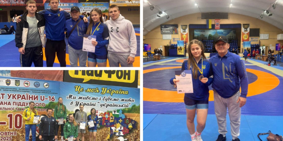 Бронзову медаль чемпіонату України з боротьби вільної здобула вінничанка