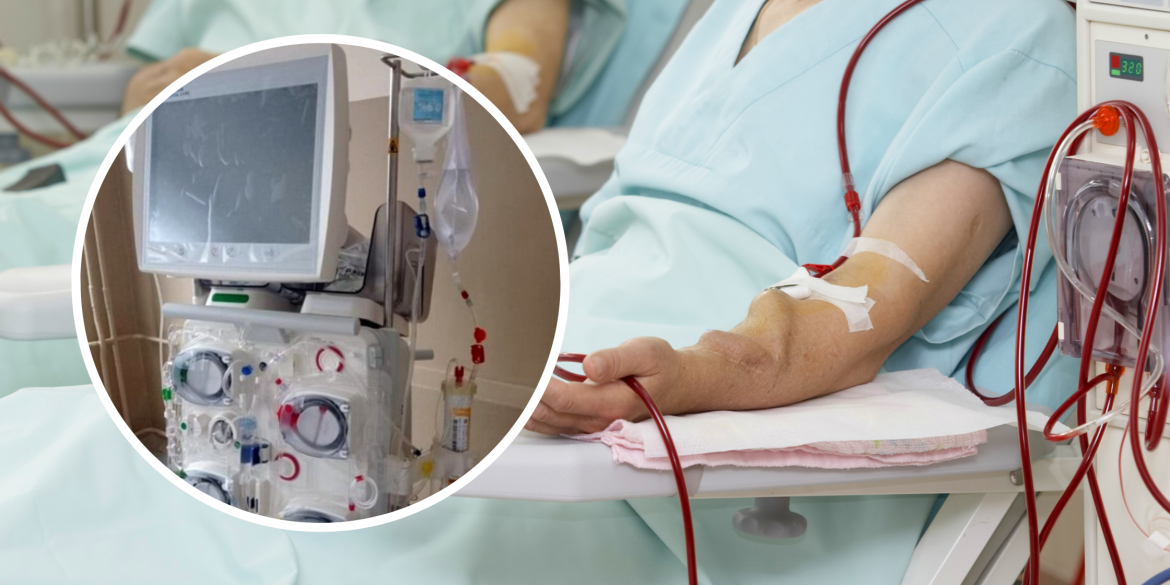 Центр інфекційних хвороб у Вінниці придбав сучасний апарат для гемодіалізу