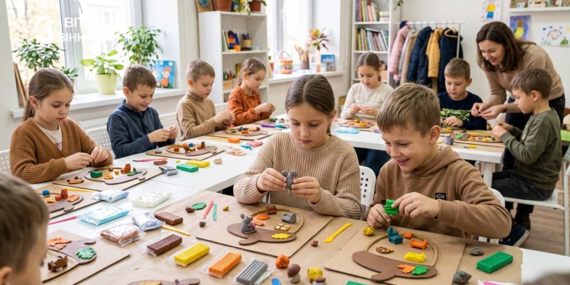 Чим зайняти дитину на вихідних юних вінничан від 8 років чекають на ліплення