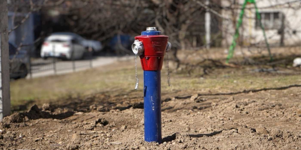 Де у Вінниці встановлюють новенькі пожежні гідранти