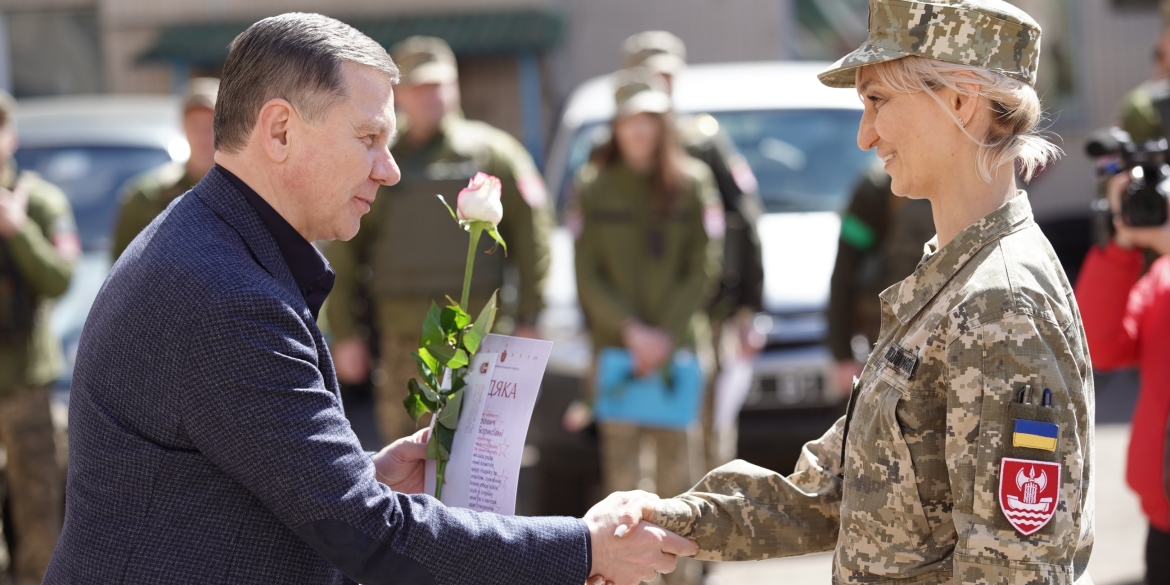 Мер Вінниці Сергій Моргунов подякував військовим правоохоронцям за відданість країні