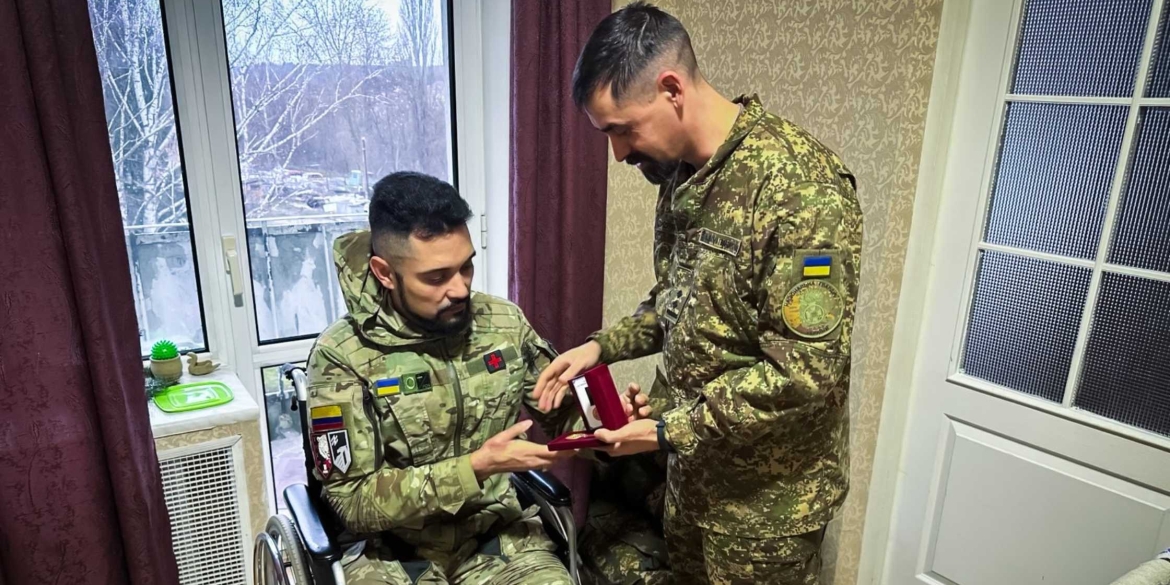 Державні нагороди отримали бійці бригади «Червона Калина», які проходять лікування
