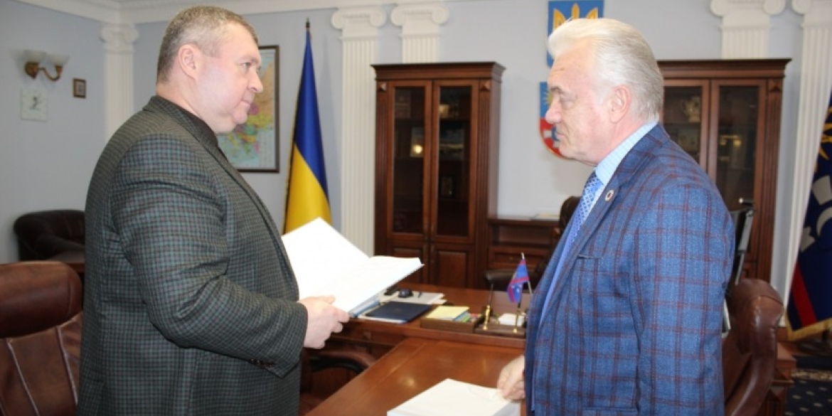 Директор "Барвінка" отримав подяку від голови Вінницької облради