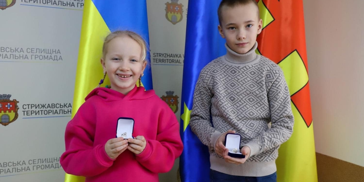 Діткам загиблого Героя зі Стрижавки подарували "Батьківське серце"