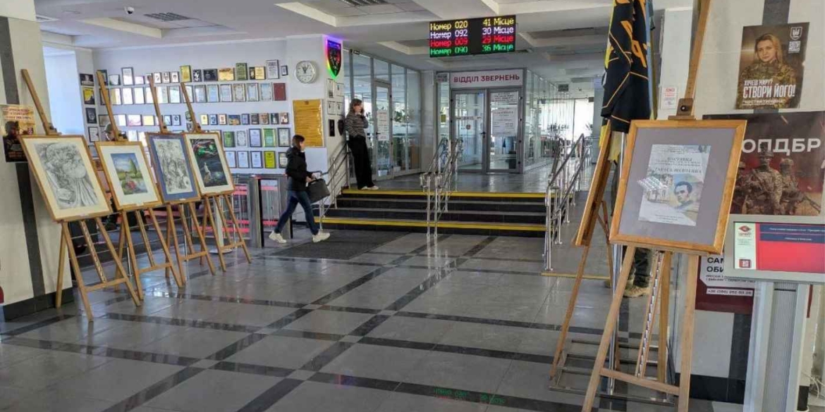 До 212-річчя Кобзаря у холі Вінницької міськради відкрили виставку