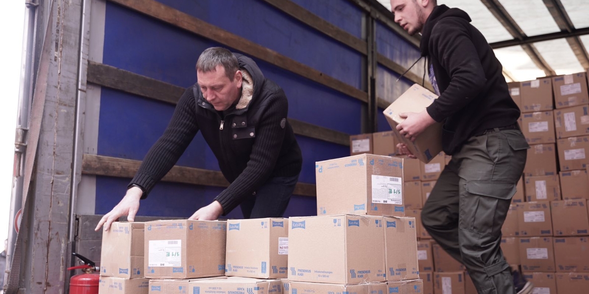 Уродженець Вінниці передав чергову гуманітарну допомогу з Німеччини