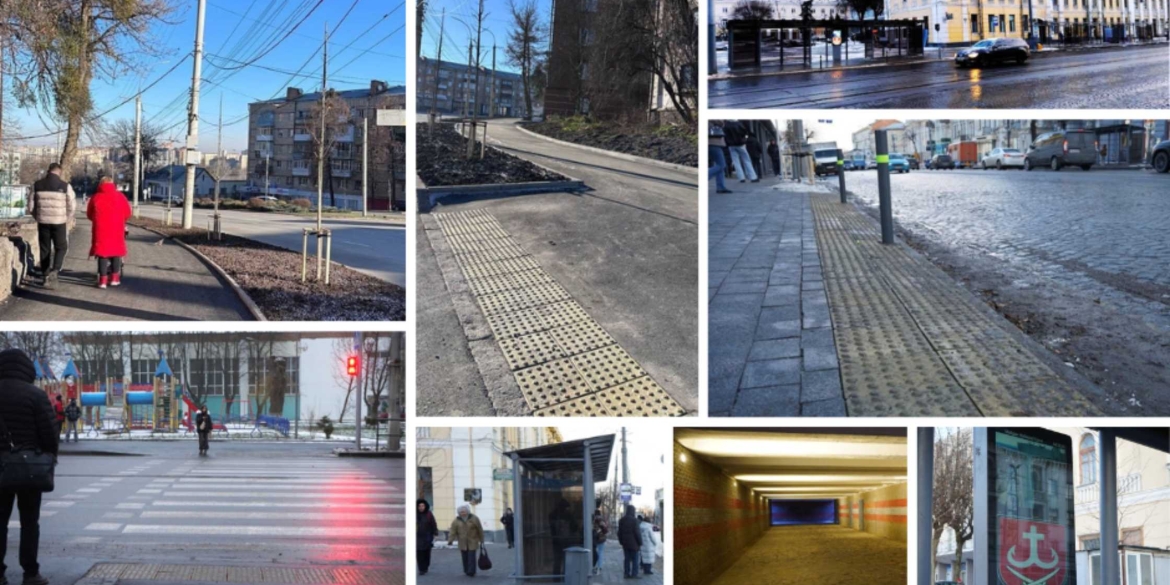 Доступний простір облаштували на майдані Небесної Сотні та площі Героїв Майдану у Вінниці