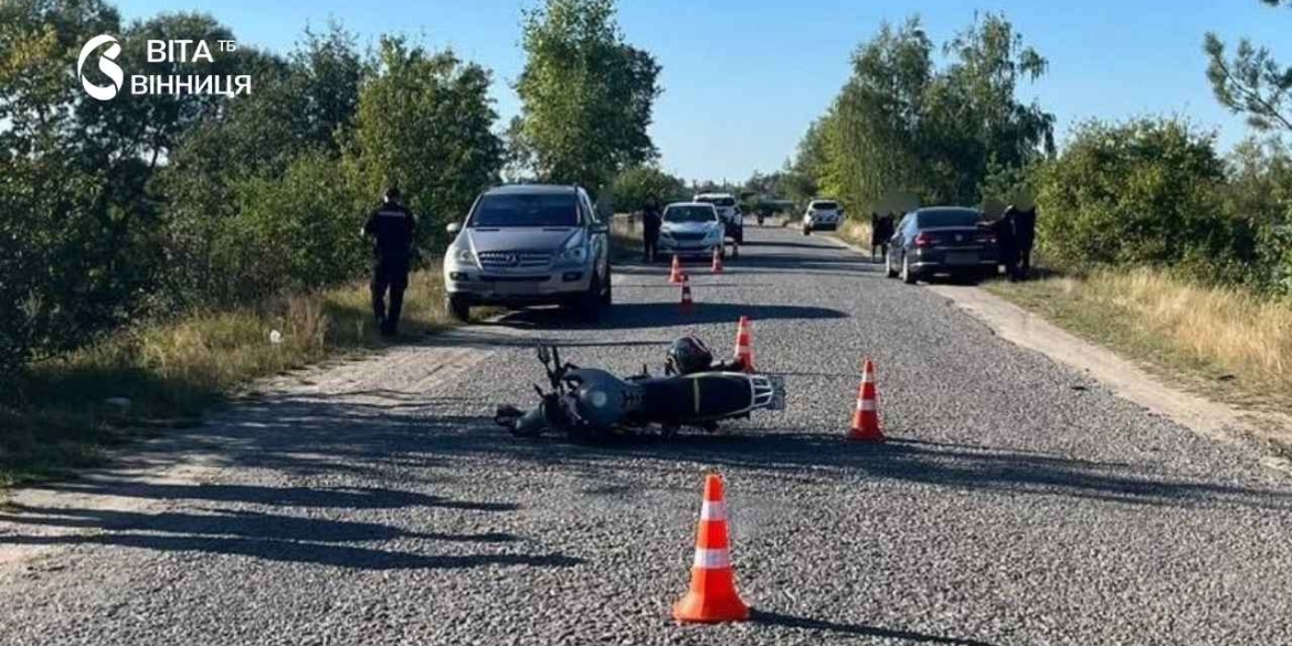 ДТП поблизу Іванова неповнолітню мотоциклістку доставили до лікарні