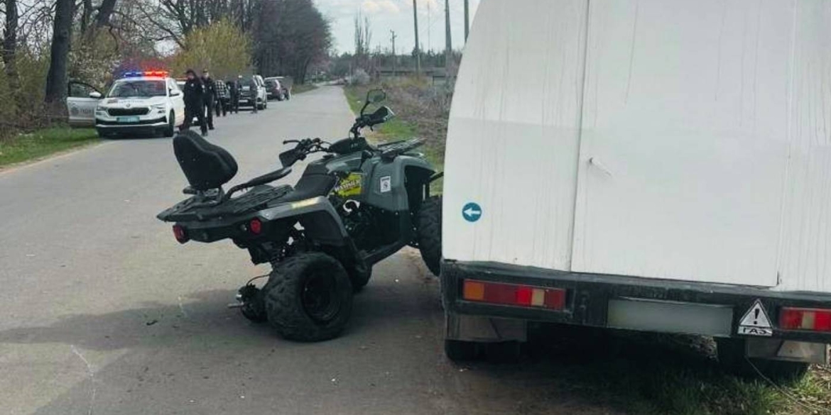 Двоє дітей у лікарні на Вінниччині 13-річний водій квадроцикла протаранив ГАЗ