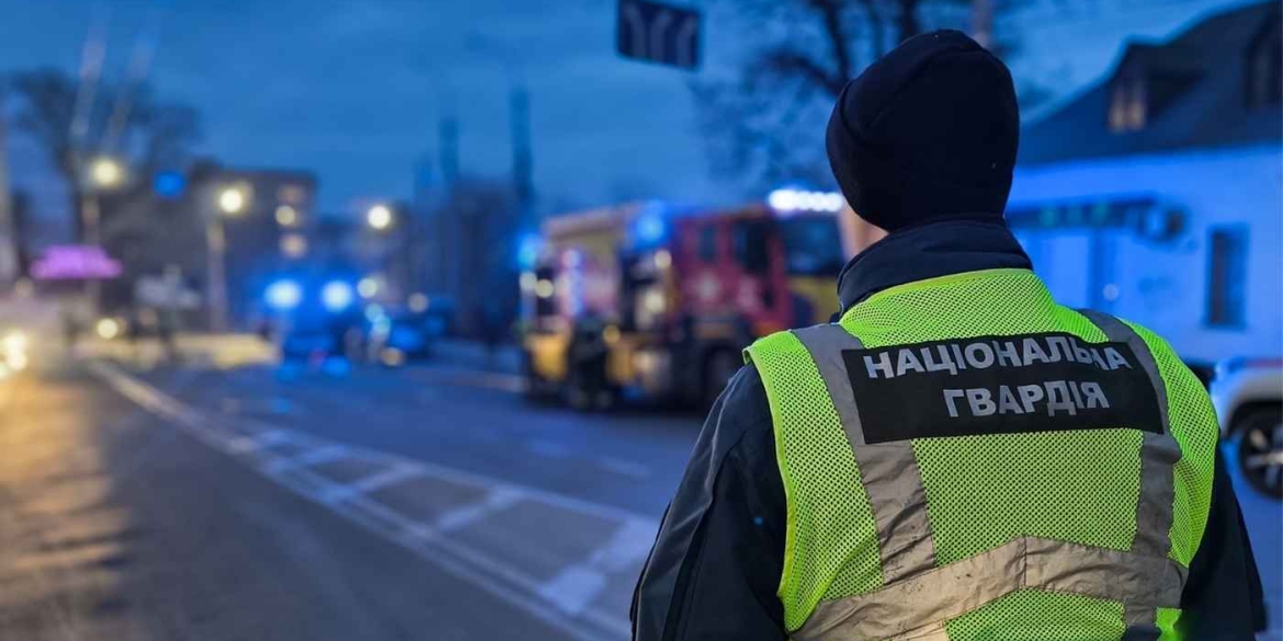 Громадський порядок у місцях влучань російських дронів у Вінниці гарантувала Нацгвардія