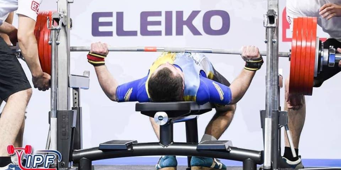 Вінницький спортсмен Іван Чупринко став чемпіоном світу з жиму лежачи