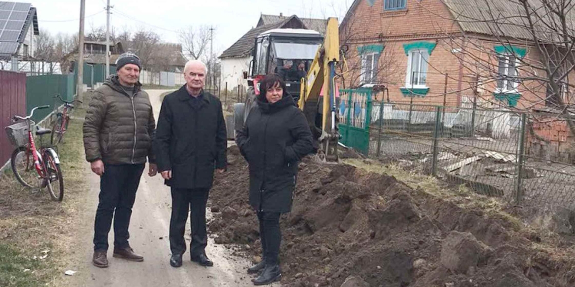 Калинівська громада почала будівництво нового водогону