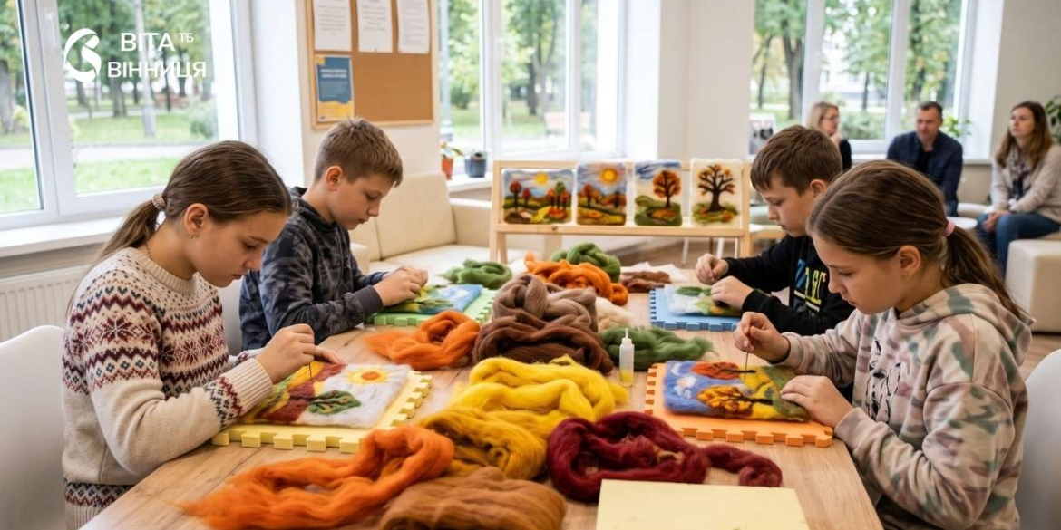 Картина з вовни своїми руками у Вінниці дітей від 10 років навчать сухого валяння